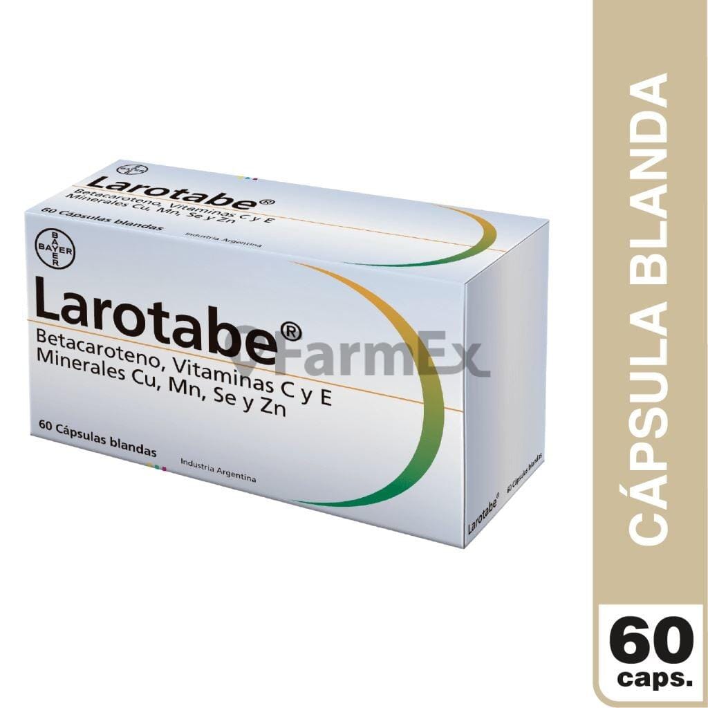 Larotabe x 60 cápsulas Farmex-Pluxee-Persistente